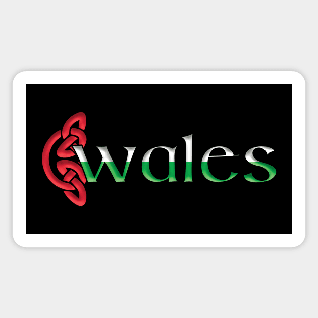 Wales Sticker by Miranda Nelson